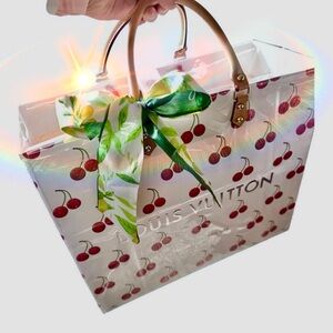 Louis Vuitton Red Cherries Large Tote